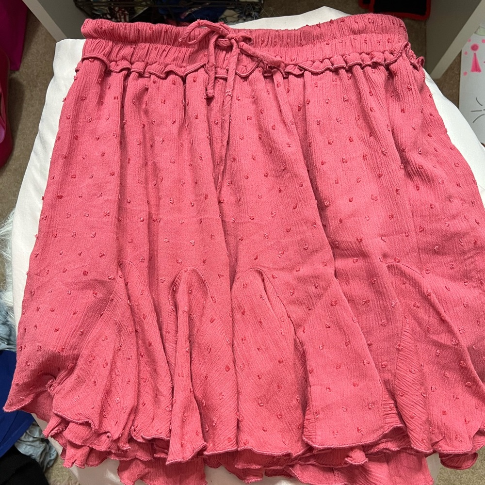 Red skirt never worn